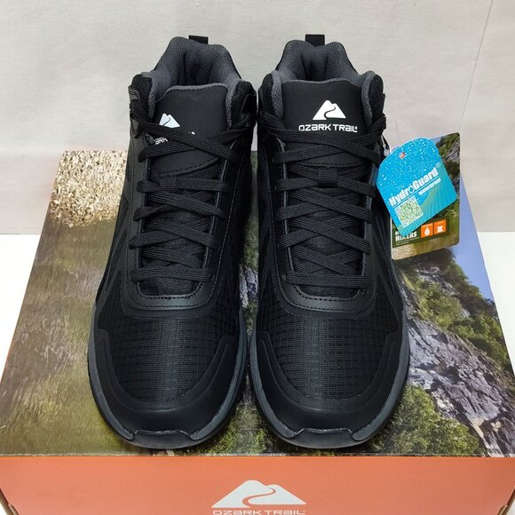 Ozark Trail Tech Hiker Waterproof Leather Outdoor Men's US 10 EUR 43 Shoes NIB - Picture 5 of 12